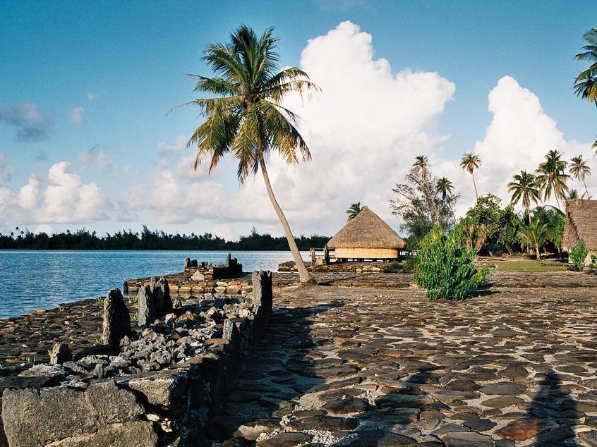 Pension Fare Maeva Huahine ภายนอก รูปภาพ